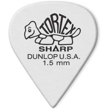 Dunlop tortex sharp de 1,50 mm pack 12 un.