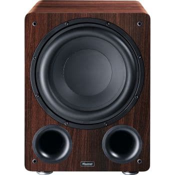 Magnat alpha rs12 mocca subwoofer activo de 12 pulgadas, 120w