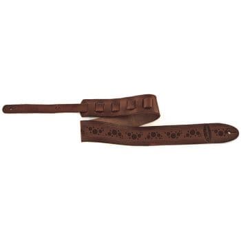 Ovation Piel Premium Chocolate Multi-Soundhole Correa para Guitarra Piel Premium Chocolate Multi-Soundhole
