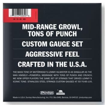 Dunlop LAB LEMMY 50-105 Cuerdas Bajo LAB LEMMY 50-105