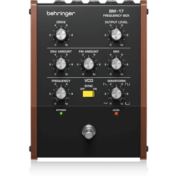 Behringer bm-17 pedal frequency box