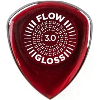 Dunlop flow gloss de 3 mm pack 3 un.