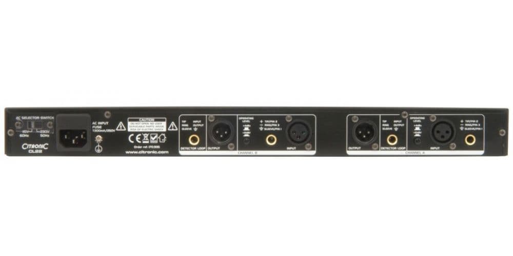 Citronic CL22 Compresor/ Limitador/ Puerta de ruido CL-22