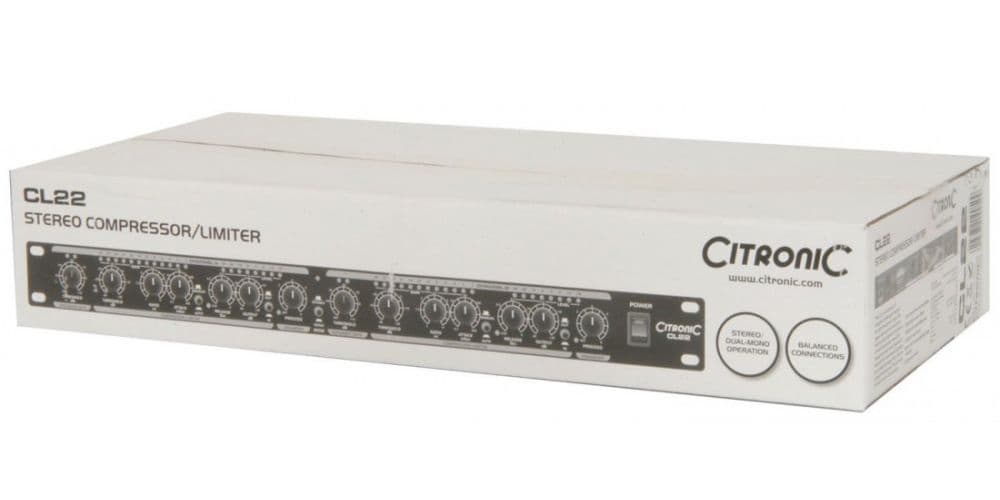 Citronic CL22 Compresor/ Limitador/ Puerta de ruido CL-22