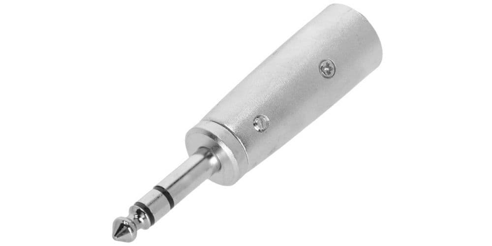 Adam Hall 4 STAR A JM3 XM3 Adaptador de jack 6,3 mm estéreo a XLR macho 4 STAR A JM3 XM3
