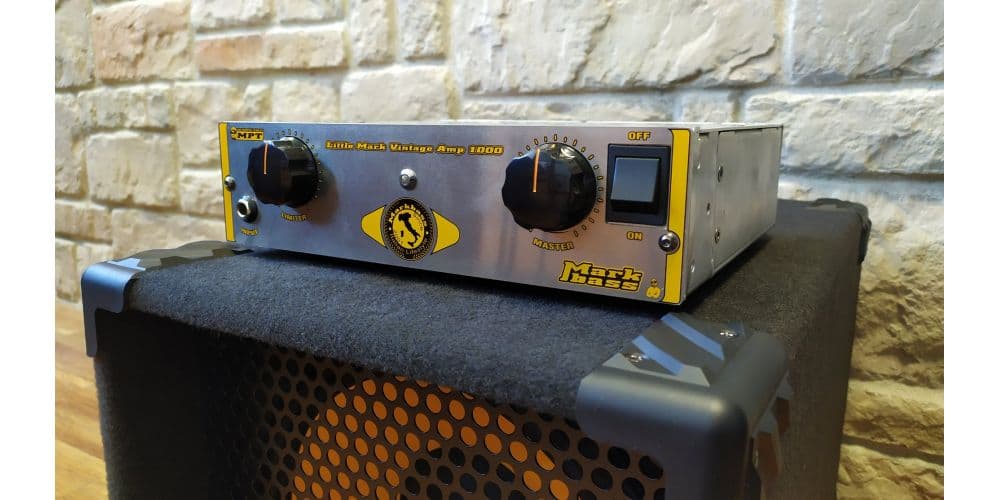 Markbass Little Mark Vintage Amp 1000 Etapa de Potencia para Bajo Little Mark Vintage Amp 1000