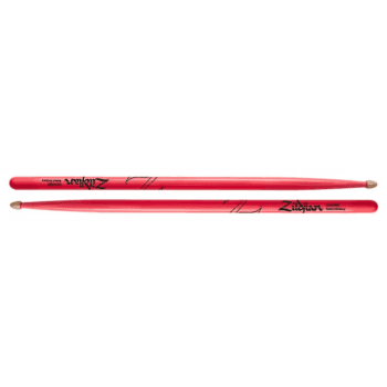 Zildjian 5acwdgp baquetas 5a hickory neon rosa