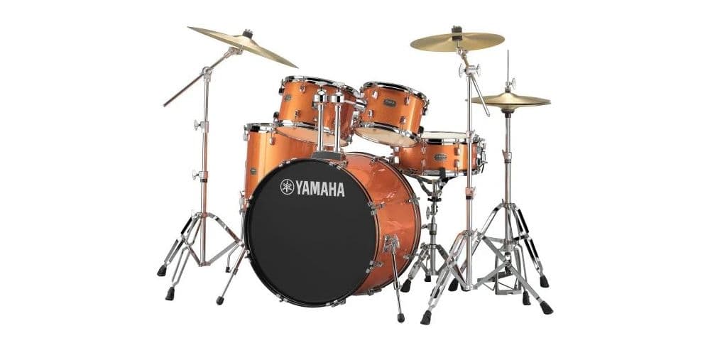Yamaha RDP2F5 SET Orange Glitter Set Batería Acústica + Platos RDP2F5 SET ORANGE GLITTER