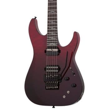Schecter reaper 6 elite fr s bloodburstbb guitarra eléctrica