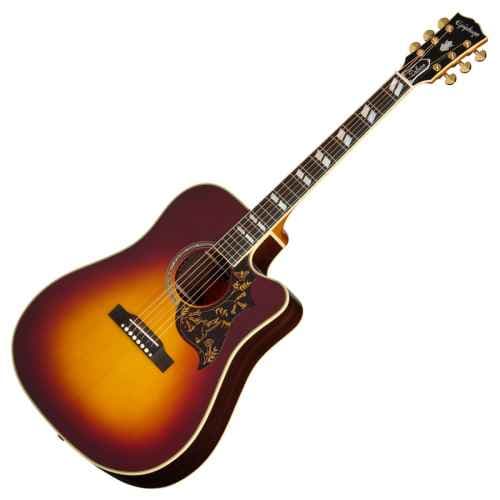 Epiphone Hummingbird Deluxe EC Autum Burst Guitarra Electroacústica Epiphone Hummingbird Deluxe EC Autum Burst