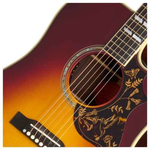 Epiphone Hummingbird Deluxe EC Autum Burst Guitarra Electroacústica Epiphone Hummingbird Deluxe EC Autum Burst