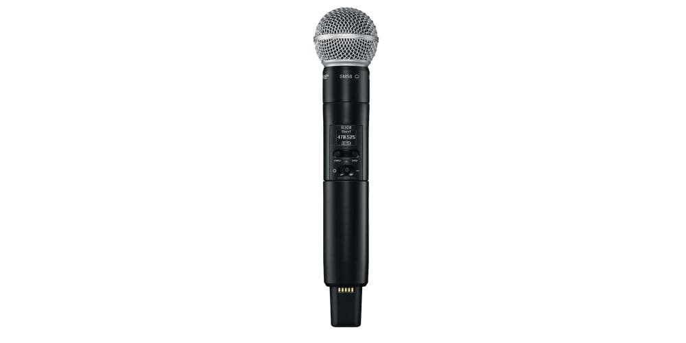 SHURE SLXD2-SM58 K59 Transmisor de mano serie SLXD con SM58. 606-650MHz SLXD2/SM58 K59