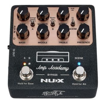 Nux amp academy ngs-6 pedal previo