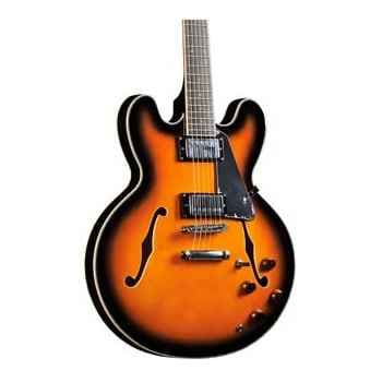 Eko geefusion-sb guitarra eléctrica hollowbody