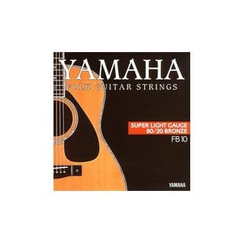 Yamaha fp10 cuerdas guitarra acústica
