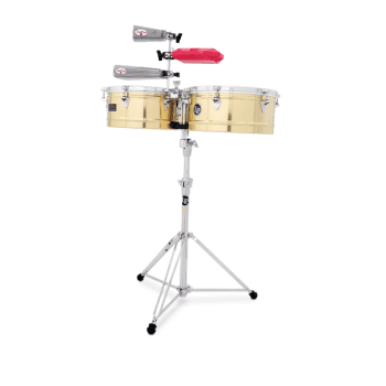 Lp timbales prestige solid brass 13/14, lp1314-b