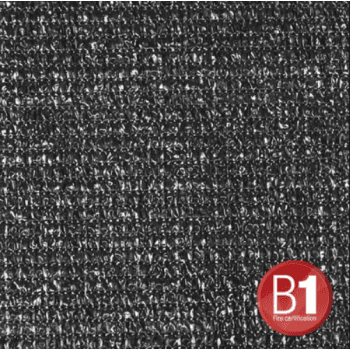 Adam hall accesorios 0155100 b - tul tipo 100 de 3 m, sin confeccionar, negro