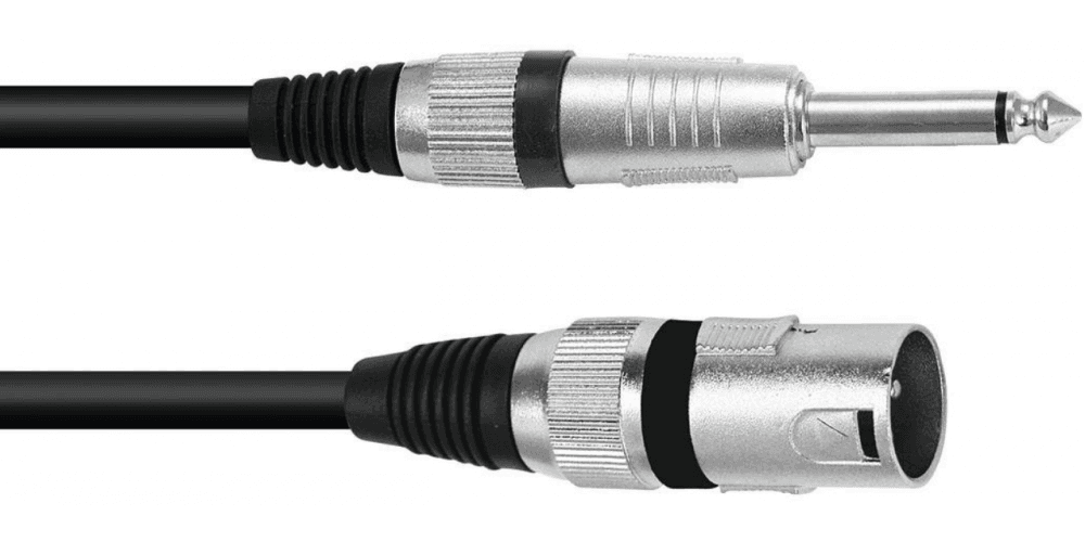 Omnitronic Cable Adaptador XLR (M) /Jack Mono (5m) Negro Cable Adaptador XLR (M) /Jack Mono (5m) Negro