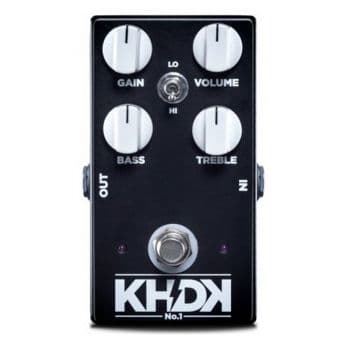 Khdk no 1 pedal overdrive para guitarra
