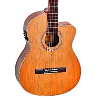 Ortega rce159sn. guitarra electroacústica + funda