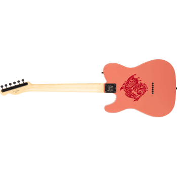 Fender LTD Monster Hunter Rathalos Telecaster RF Rathalos Red Guitarra Eléctrica Monster Hunter Rathalos Telecaster RF Rathalos Red