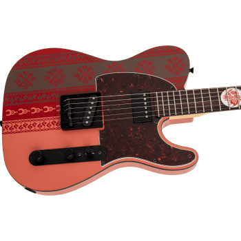 Fender LTD Monster Hunter Rathalos Telecaster RF Rathalos Red Guitarra Eléctrica Monster Hunter Rathalos Telecaster RF Rathalos Red