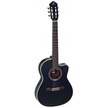 Ortega rce138-t4bk guitarra electroacústica black