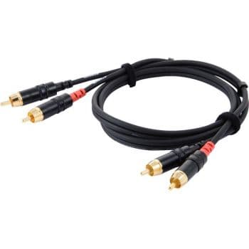 Cordial cfu 0,9 cc cable rca a rca macho 0,9 metros