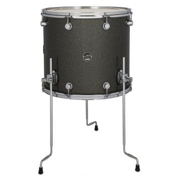 Drum workshop tom base performance pewter sparkle 18 x 16