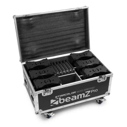 Beamz FL200 Flightcase 6pcs Starcolor 200/205 FL200 Flightcase 6pcs Starcolor200/205
