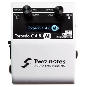 Two notes engineering torpedo cab m+ simulador altavoz