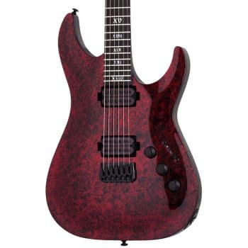 Schecter c-1 apocalypse red reign. guitarra eléctrica