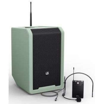 LD Systems ANNY 8 BPH B5 GN Altavoz de PA portátil a batería ANNY 8 BPH B5 GN - Altavoz de PA portátil a baterí