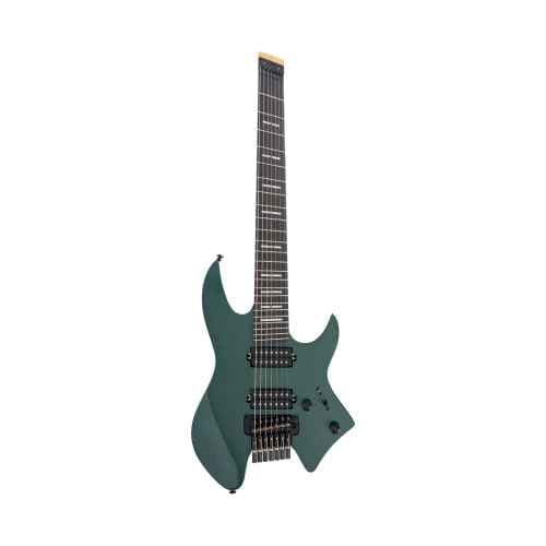 Larry Carlton X6 Headless 7 MGR Metallic Green Guitarra eléctrica X6 HEADLESS 7 MGR METALLIC GREEN