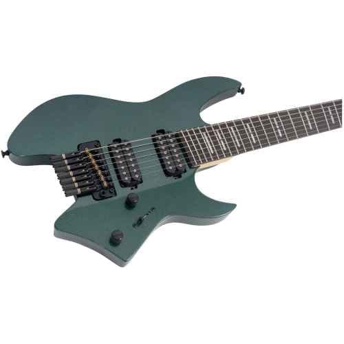 Larry Carlton X6 Headless 7 MGR Metallic Green Guitarra eléctrica X6 HEADLESS 7 MGR METALLIC GREEN