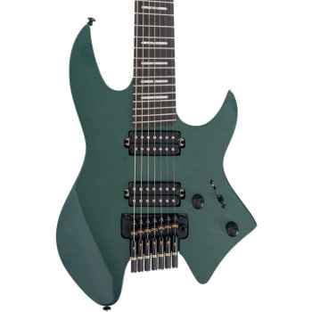Larry Carlton X6 Headless 7 MGR Metallic Green Guitarra eléctrica X6 HEADLESS 7 MGR METALLIC GREEN