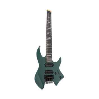 Larry Carlton X6 Headless 7 MGR Metallic Green Guitarra eléctrica X6 HEADLESS 7 MGR METALLIC GREEN