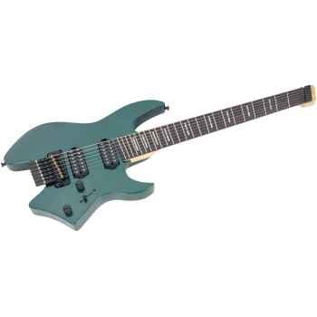 Larry Carlton X6 Headless 7 MGR Metallic Green Guitarra eléctrica X6 HEADLESS 7 MGR METALLIC GREEN