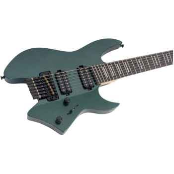 Larry Carlton X6 Headless 7 MGR Metallic Green Guitarra eléctrica X6 HEADLESS 7 MGR METALLIC GREEN