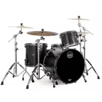 Mapex SV481XBKFB Saturn Flat Black Maple Burst Batería Acústica SV481XBKFB