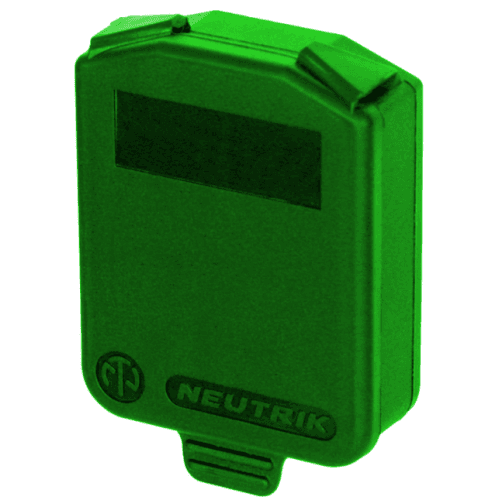 Neutrik SCDX-5-GREEN TAPA PROTECTORA SCDX-5 VERDE SCDX-5-GREEN