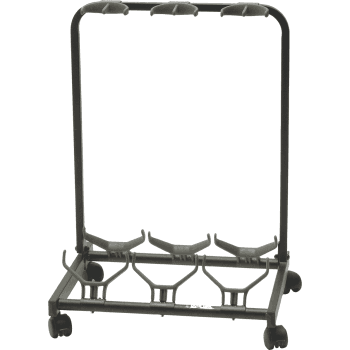 Quik lok gs-430 soporte para guitarra con ruedas