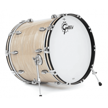 Gretsch Drums GBNT1424KKCST302 Bombo USA Brooklyn 24x14" Cream Oyster Bombo USA Brooklyn 24x14 Pulgadas Cream Oyster