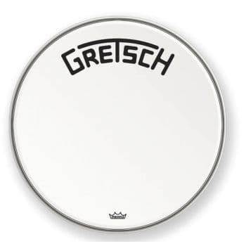 Gretsch Drums Parche Bombo Ambassador blanco rugoso 18 Pulgadas null