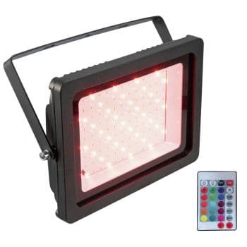 Eurolite led ip fl-100 smd rgb proyector exterior