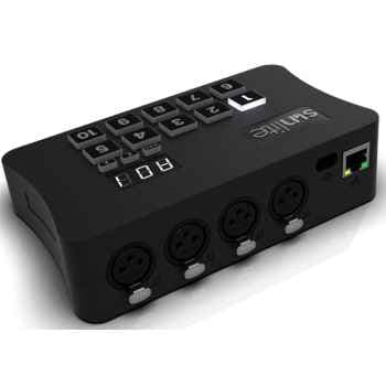 SUNLITE-EC 1024 canales DMX 13 botones 4 salidas XLR EC 1024