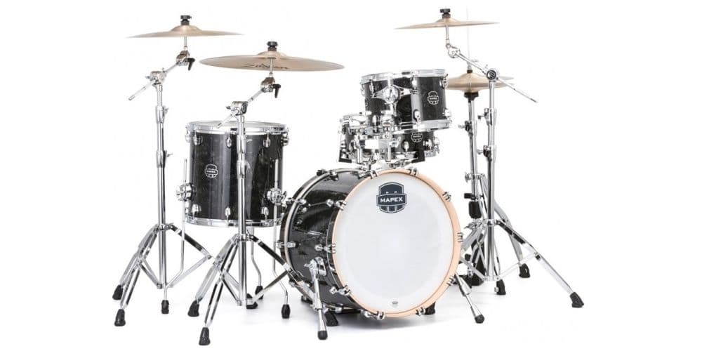 Mapex SVTE446XVN Saturn Black Pearl Batería Acústica SVTE446XVN