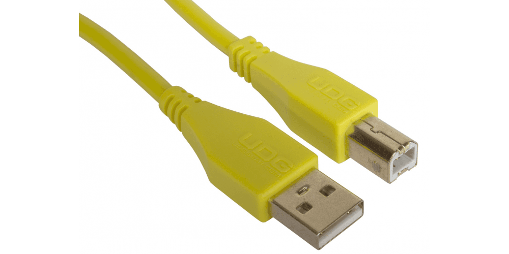 Udg U95001YL Ultimate Cable USB 2.0 A-B Amarillo 1 Metro U95001YL