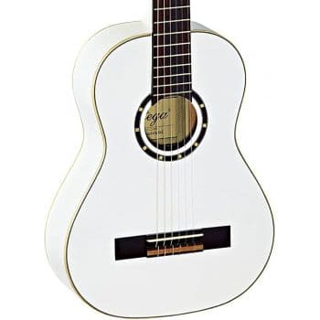 Ortega r121-1/2w guitarra clásica family white