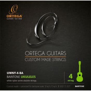 Ortega uwny-4-ba. juego de cuerdas para ukelele barítono